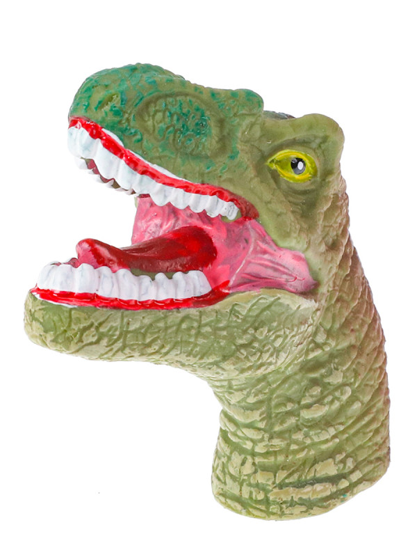 Резиновая игрушка на палец "Динозавры 2" (5 шт. на подложке) виды микс (арт. 1955005)