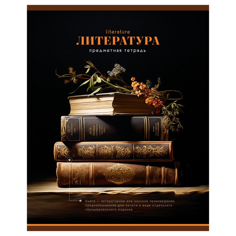 Тетрадь предметная 48л. BG "Фотосфера" - Литература, эконом