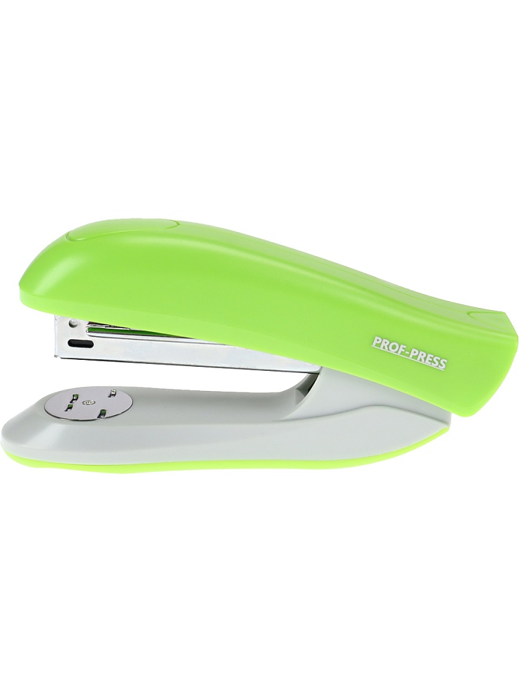 Степлер (ОП-2778), №24, пластик./к, на 20 листов, в карт. коробке, зеленый, кратно 12 шт