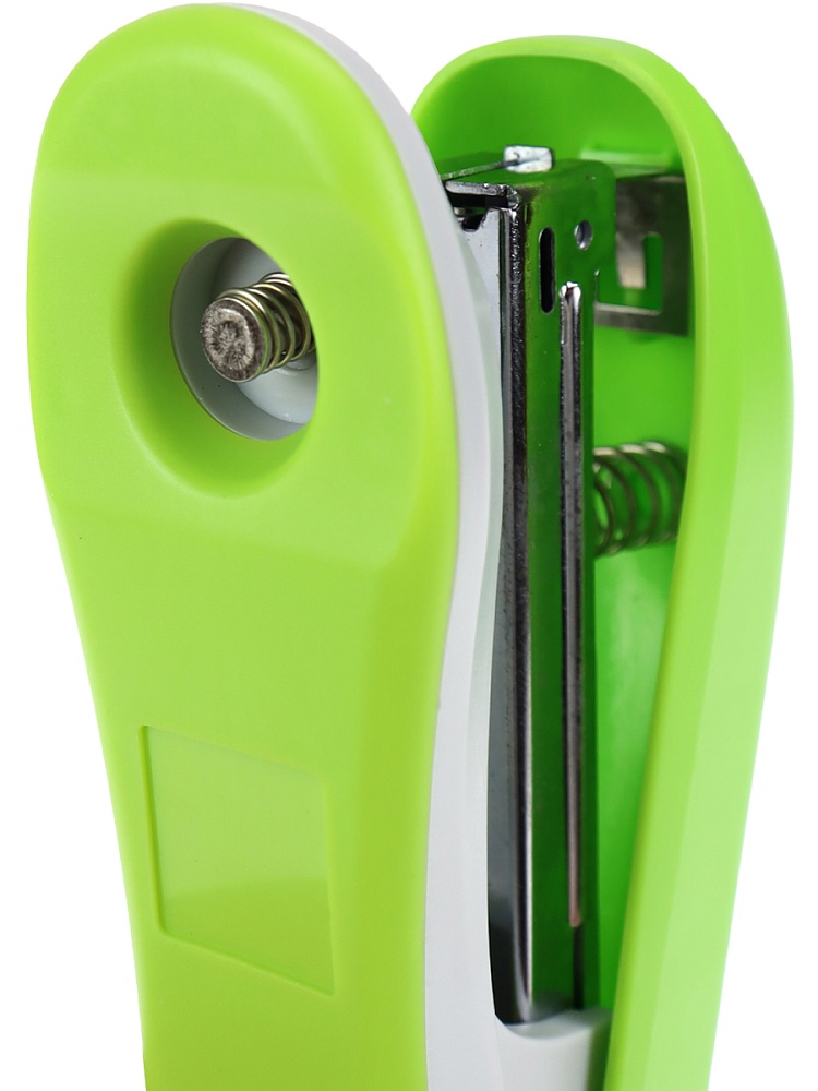 Степлер (ОП-2778), №24, пластик./к, на 20 листов, в карт. коробке, зеленый, кратно 12 шт