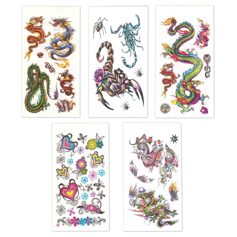 Тату 8,5*16см уп10шт Р916-8