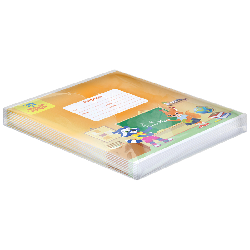 Тетрадь 12л., клетка Мульти-Пульти "Приключения Енота" ТДк_35304