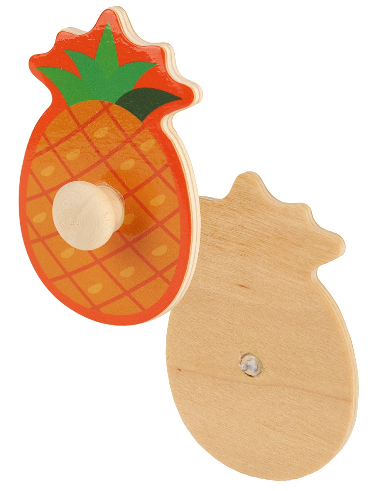Деревянная игрушка. Рамка-вкладыш "Фрукты-2" (30x15x0,5 см) (арт.ИД-0185)