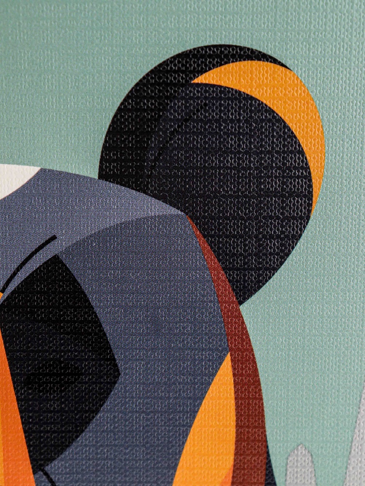 Тетрадь КЛЕТКА 48л. ЯРКИЕ ФРАГМЕНТЫ (48-2673) 5 диз в сп,серебро, 5+0, лён