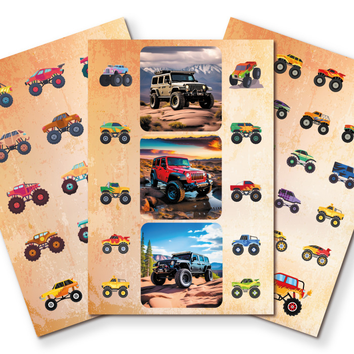 Альбом наклеек А6 бигфут