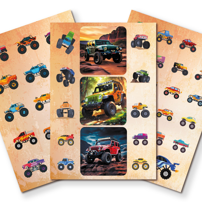 Альбом наклеек А6 бигфут