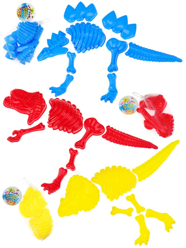 Песочный набор "Динозавр"(цвет-микс,в сетке) ( Арт. ИК-2333)