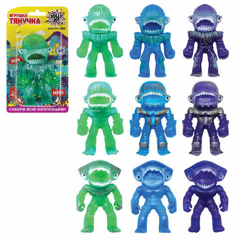 Фигурка-антистресс тянучка "Монстры", 11 см, ассорти 9 видов, JOLLY JOT (ДЖОЛЛИ ДЖОТ)