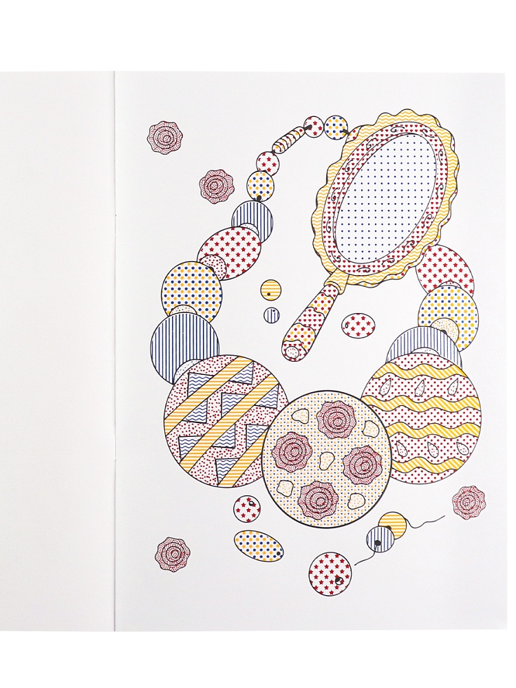 БОЛЬШАЯ ВОДНАЯ РАСКРАСКА "ДЛЯ ДЕВОЧЕК" (РВ-0627)238х330, 8л,обл-целл.карт,гл.лам,бл офс 160г,4+0,скр