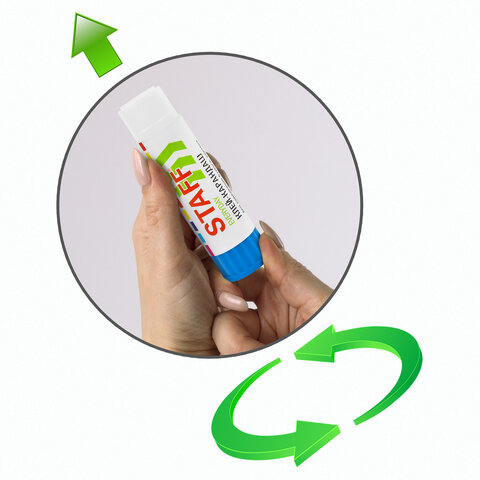 Клей-карандаш STAFF EVERYDAY, 40 г