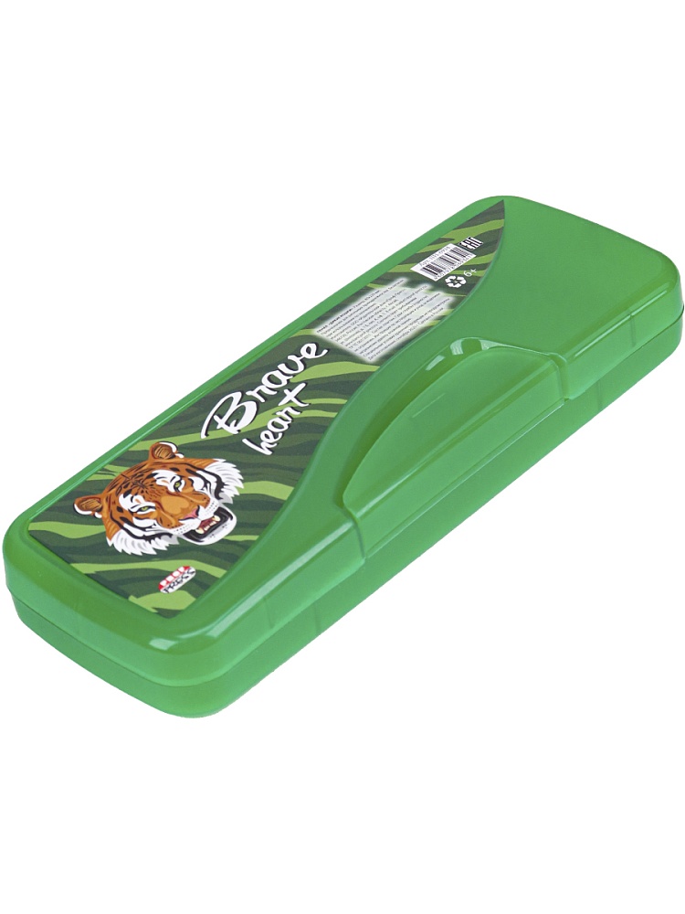 Пенал "ДИКИЕ КОШКИ" (ПН-6934) пластик