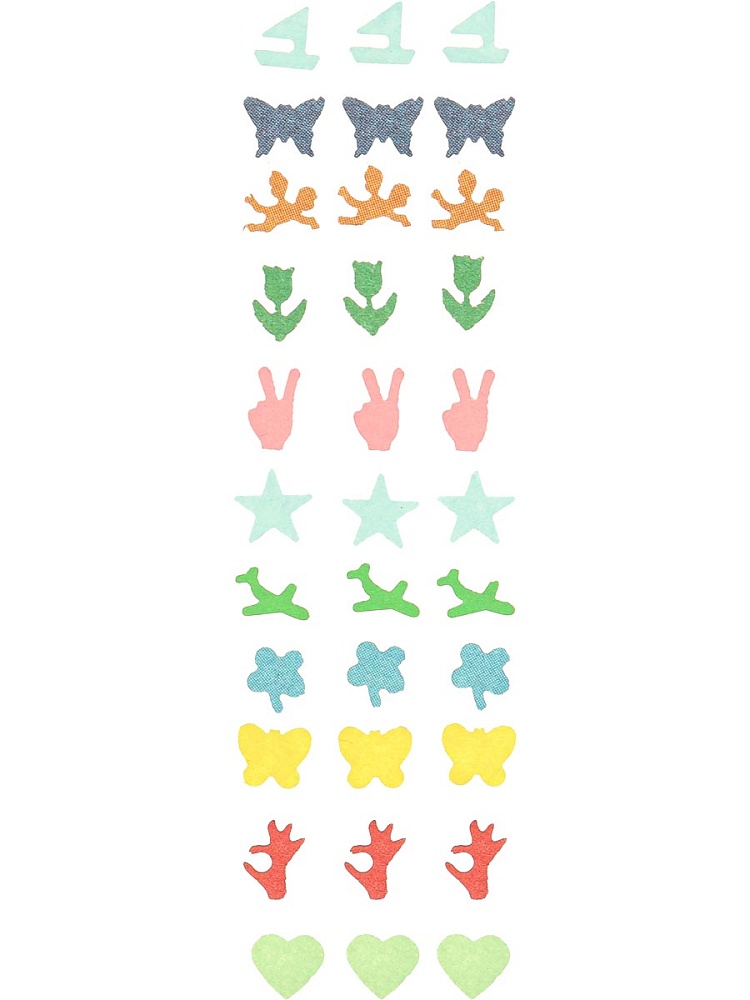 Фигурный дырокол, ассорти, 10мм вырубка, ДР-1205