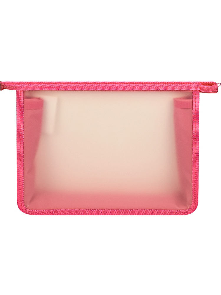 Папка для тетрадей на молнии сверху А5 ДЕВОЧКА И ФЛАМИНГО (ПТ-2224) картон + пластик