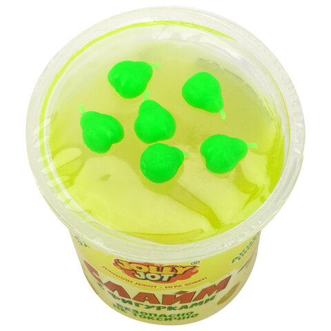 Слайм с фигурками, вкусняшки, 200 г, АССОРТИ 6 видов, JOLLY JOT (ДЖОЛЛИ ДЖОТ)