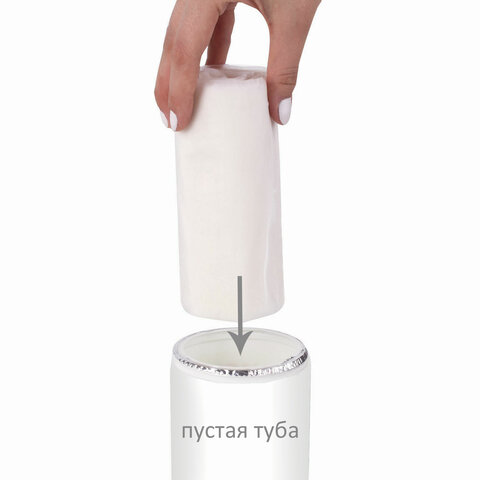 Салфетки для экранов всех типов и пластика (запасной блок) BRAUBERG, пакет 100 шт., влажные