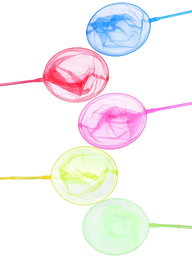 Сачок (100х28 см) КРУГ large, 7 цветов в ассортименте