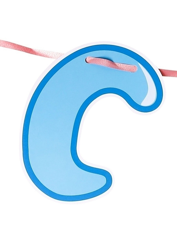 Фигурная гирлянда "Единорог" (длина 1 м 10 см)