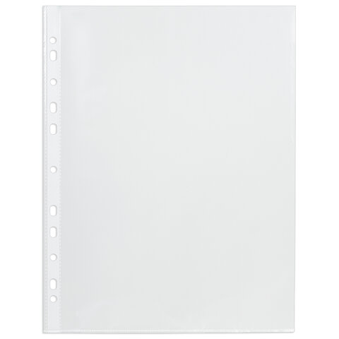 Папки-файлы перфорированные, А4, BRAUBERG,"апельсиновая корка", 30 мкм