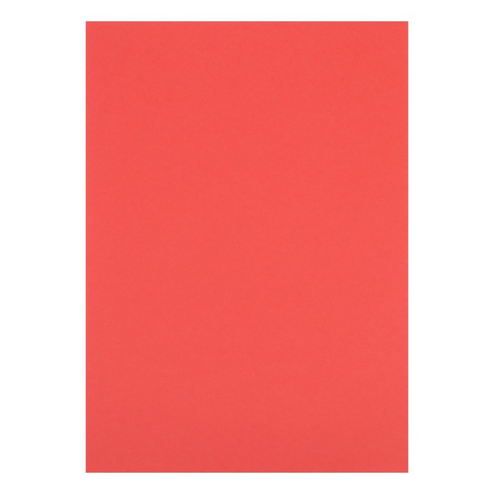 Картон цветной двусторонний А4, тонированный в массе, 10 листов, 180 г/м2, красный ЦЕНА ЗА 1ШТ.