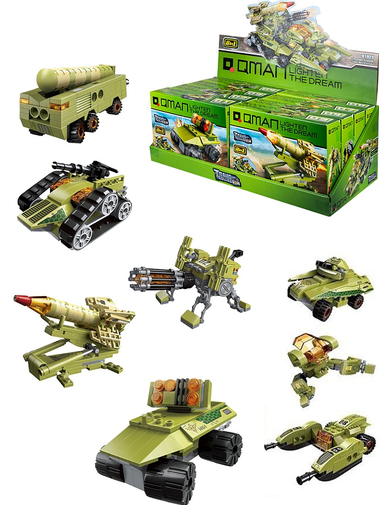 Конструктор пластик. Боевая установка, в шоубоксе, кратно 8 (Арт. 41103Q)