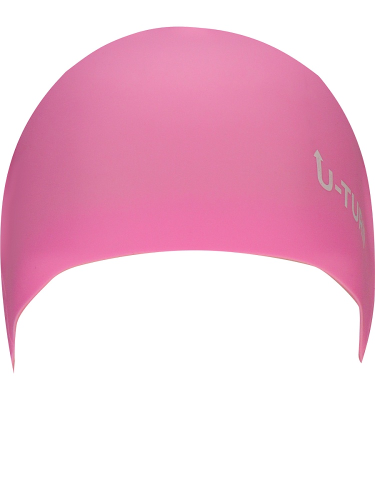 Шапочка для плавания Silicone розовая (арт. ШПЛ-6074)