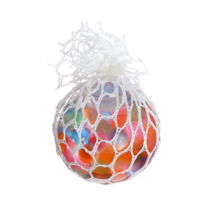 Игрушка антистресс, пузыри, с шариками,в сетке 9146851