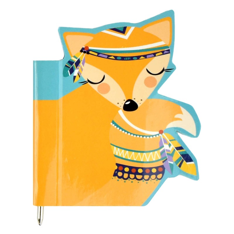 Закладка-ручка магнитная для книг арт. 50010 / 150 ЛИСИЧКА ( размер 60x60 мм, мелованная бумага, ферроагломерированный полимер, полноцветный дизайн, ф