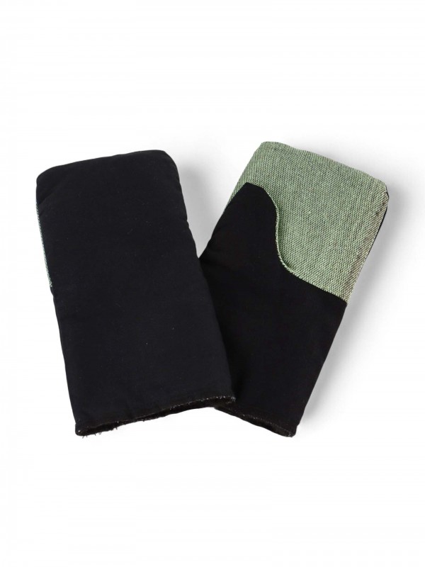 Рукавицы утеплённые, наладонник брезент ОП 420 г, утеплитель ватин, серые