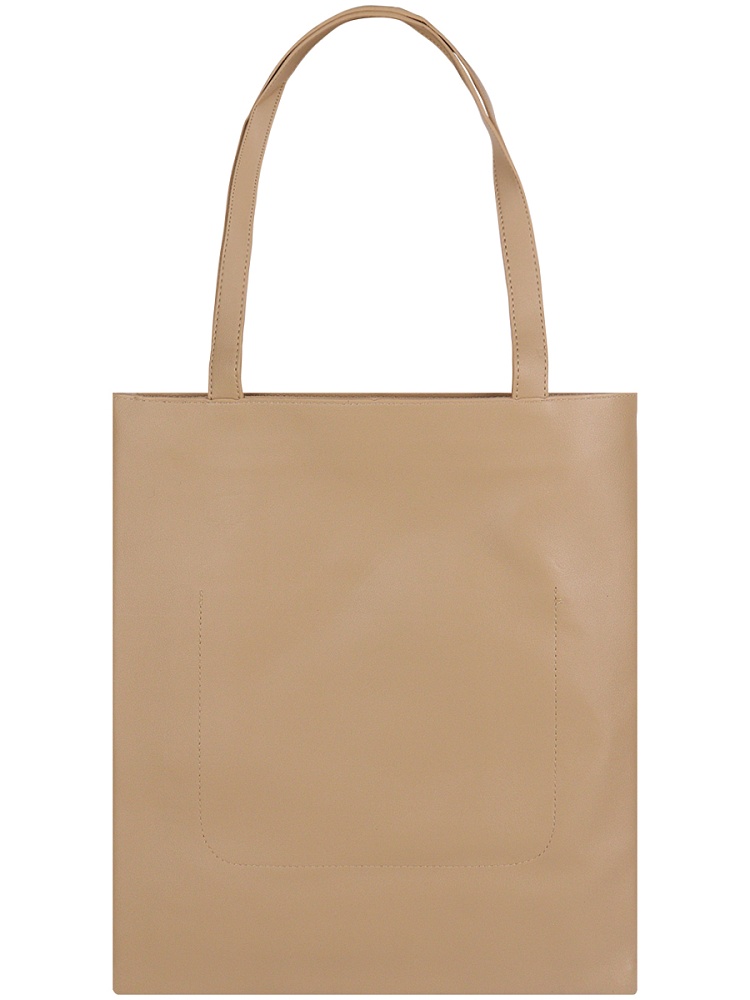 Сумка-шоппер ГОРОД (СМ-0721) на молнии, кожзам, внеш, внут карм 34.5х31 см