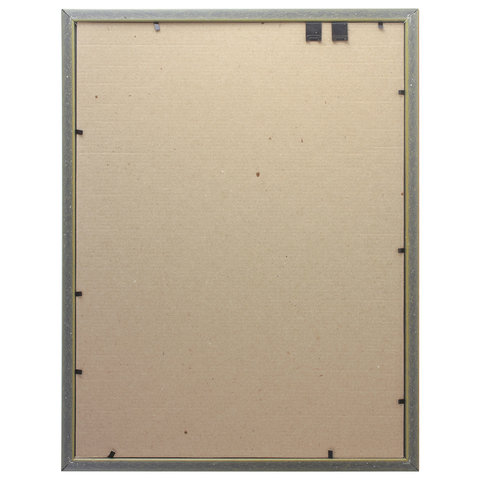 Рамка 30*40 см, пластик, багет 12 мм, BRAUBERG HIT2, белая, стекло