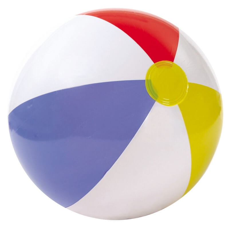 Мяч надувной "Полоски цветные" (51см)