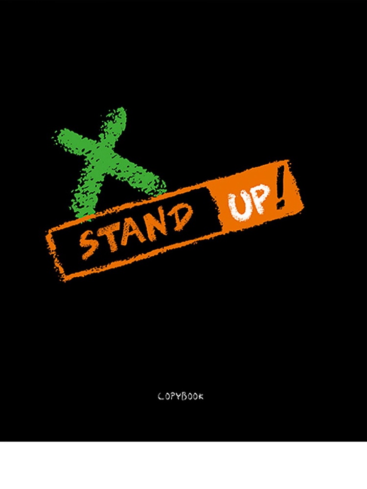 ТМ"Collezione" Тетрадь КЛЕТКА 48л. ЧЁРНЫЙ МИКС (48-9621) цв мел обл, 5 диз в спайке, 6+0