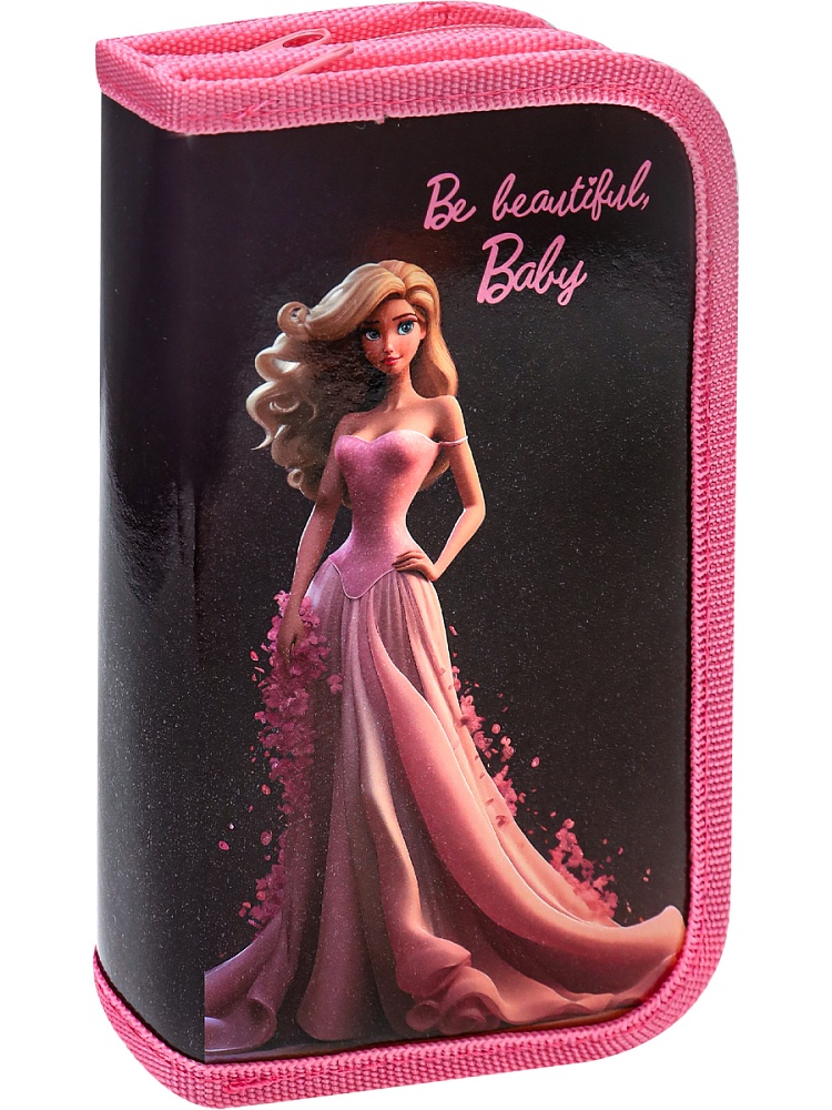 Пенал 2-секц, большой BE BEAUTIFUL 190х105, ламинированный картон