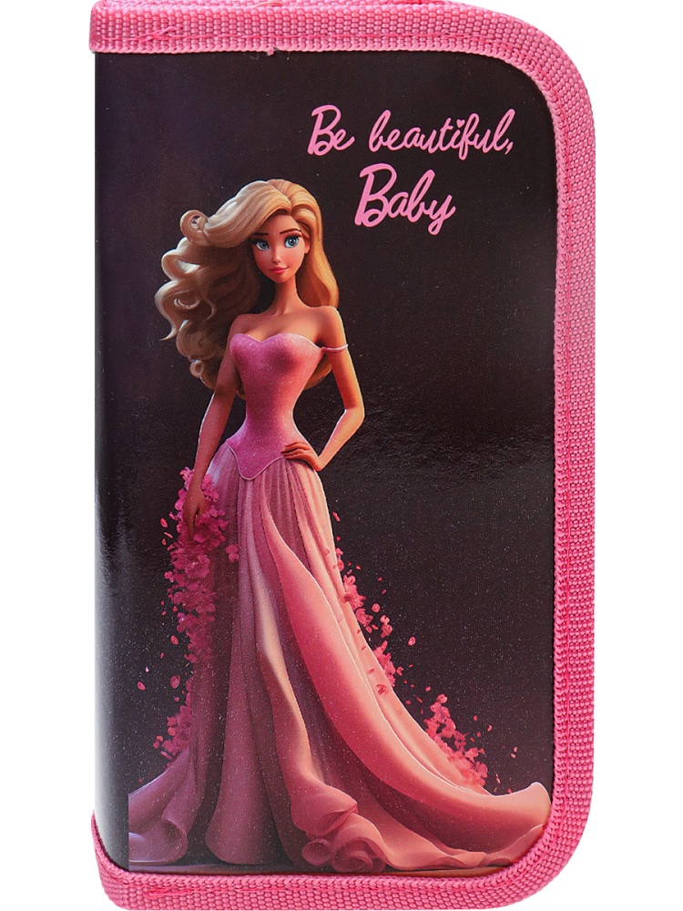 Пенал 2-секц, большой BE BEAUTIFUL 190х105, ламинированный картон