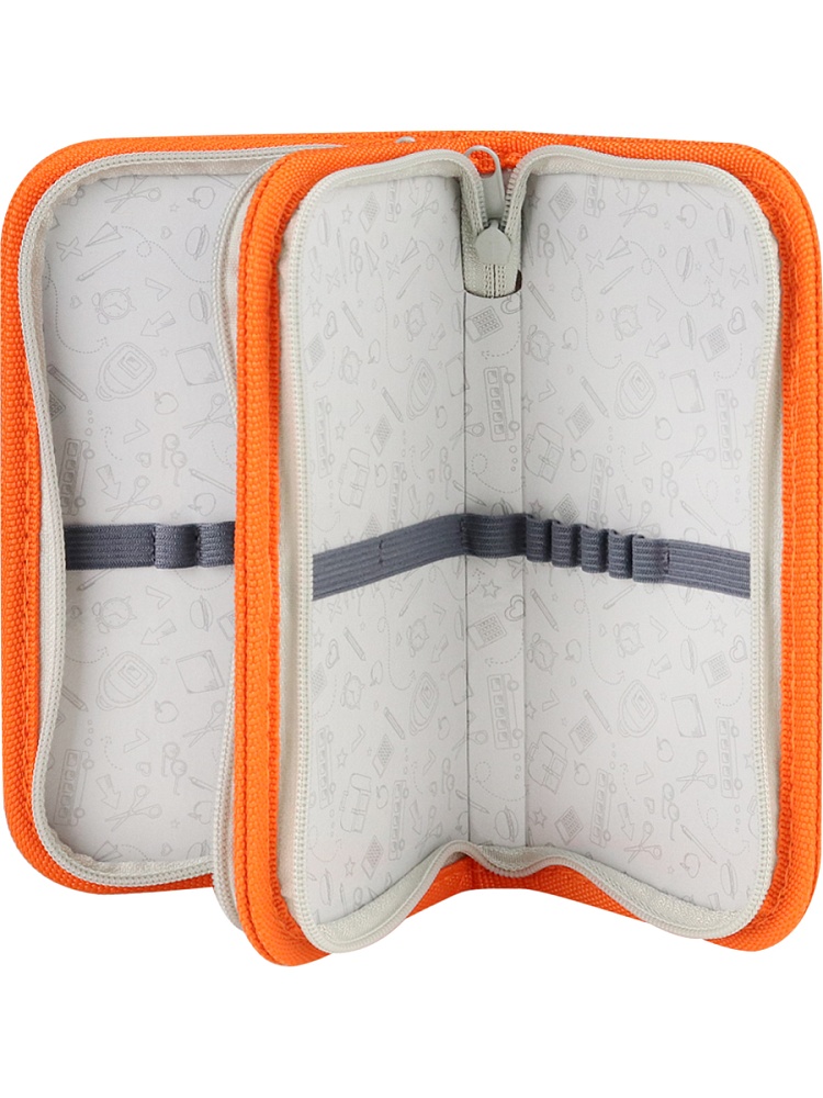 Пенал 2-секц, большой ВЕСЁЛАЯ СОБАКА (ПН-1733) 190х105, ламинированный картон