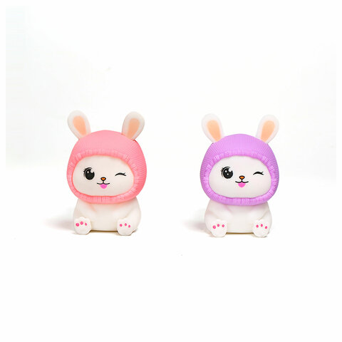 Игрушка-антистресс "МИЛЫЙ ЗАЙКА", 10,5 см, ассорти, 2 цвета, дисплей, JOLLY JOT (ДЖОЛЛИ ДЖОТ)