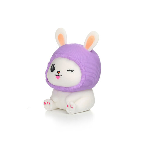 Игрушка-антистресс "МИЛЫЙ ЗАЙКА", 10,5 см, ассорти, 2 цвета, дисплей, JOLLY JOT (ДЖОЛЛИ ДЖОТ)