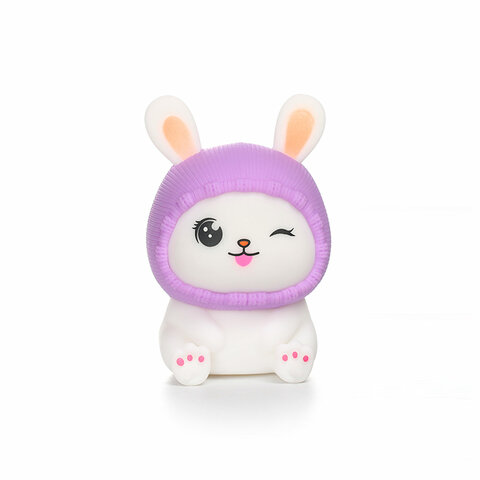 Игрушка-антистресс "МИЛЫЙ ЗАЙКА", 10,5 см, ассорти, 2 цвета, дисплей, JOLLY JOT (ДЖОЛЛИ ДЖОТ)