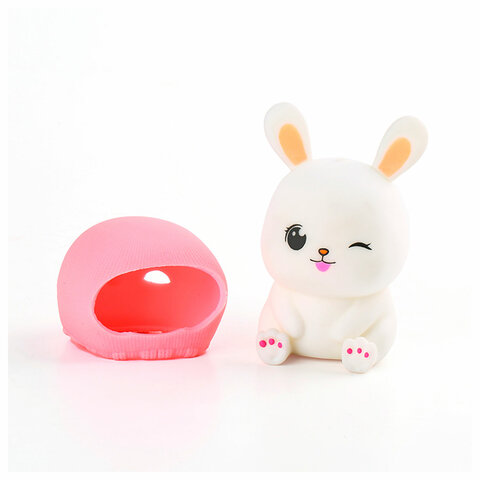 Игрушка-антистресс "МИЛЫЙ ЗАЙКА", 10,5 см, ассорти, 2 цвета, дисплей, JOLLY JOT (ДЖОЛЛИ ДЖОТ)