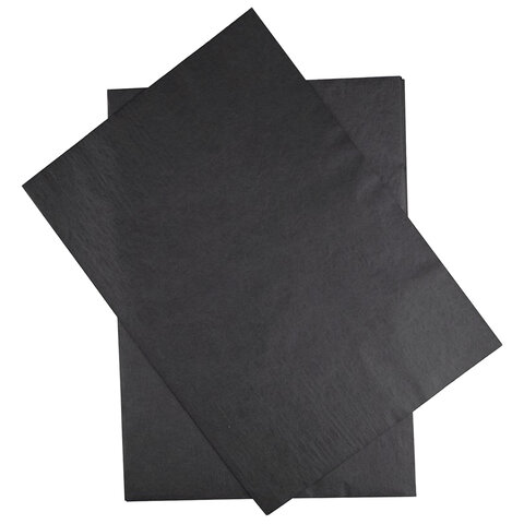 Бумага копировальная (копирка) черная А4, 50 листов, BRAUBERG ART "CLASSIC", 112404