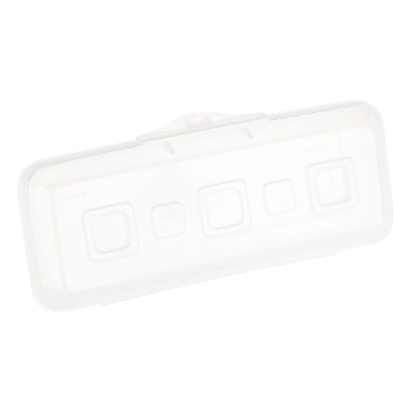 Пенал-футляр 210*90*40 Стамм "Премиум. Crystal", пластик, прозрачный