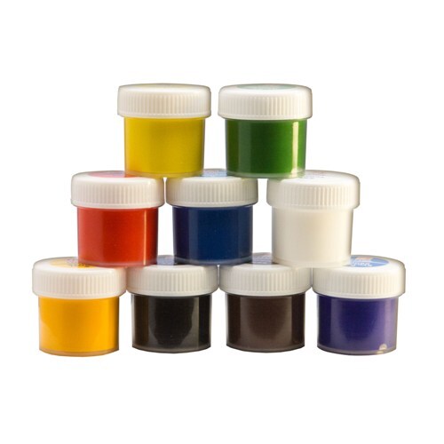 Гуашь 9цв 20мл Луч "Классика", баночки, картонная упаковка