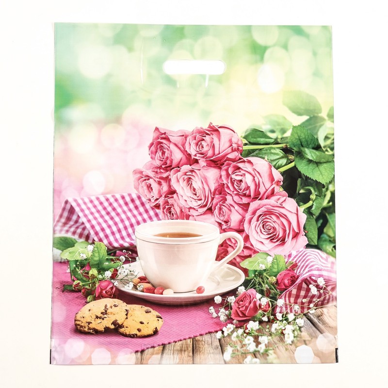 Пакет «Полдень», полиэтиленовый с вырубной ручкой 40×47 см, 45 мкм