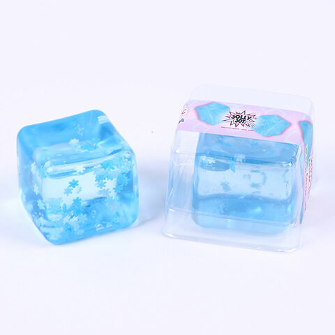 Игрушка-антистресс "КУБИК ЛЬДА", 5 см, дисплей, JOLLY JOT (ДЖОЛЛИ ДЖОТ)