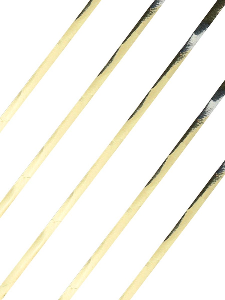 Лента декоративная, золотистая, 5мм*250м БЛ-3957 ЦЕНА ЗА 1 МЕТР