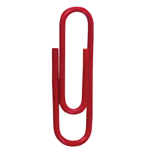 Скрепки STAFF, 28 мм, цветные, 100 шт., в картонной коробке