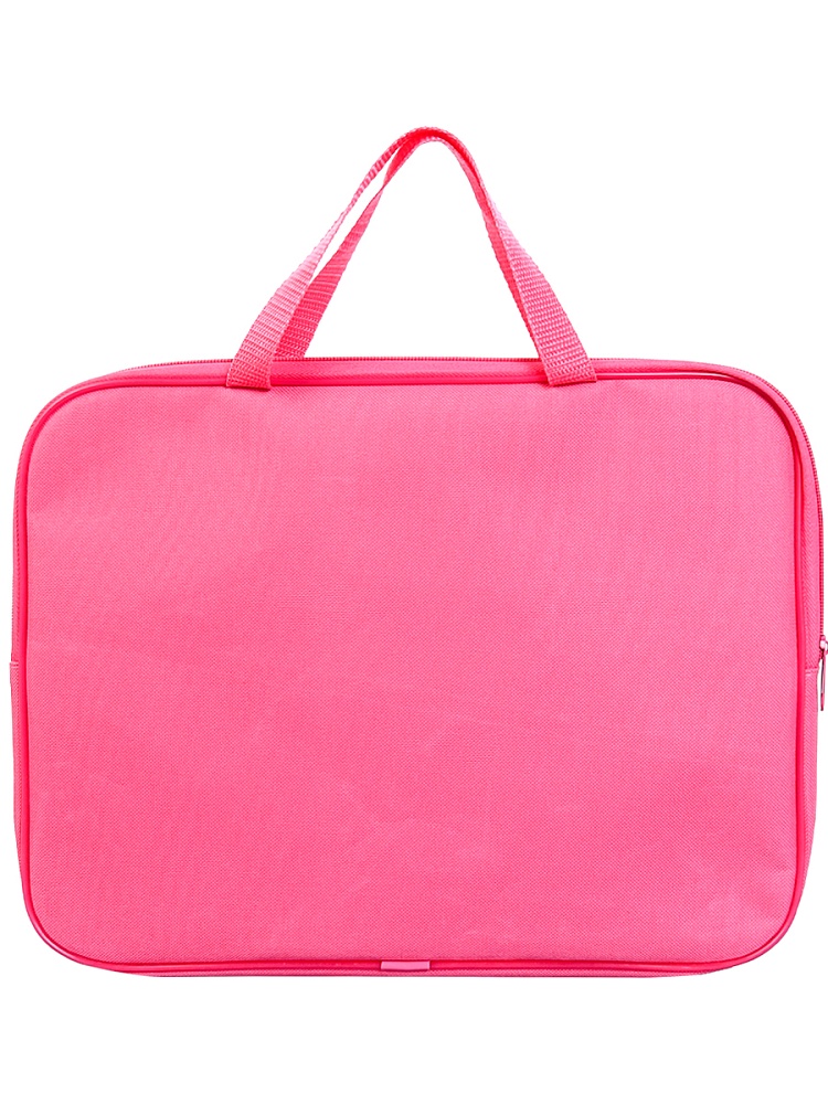 Папка-сумка на молнии с ручками А4 ЛЮБОВЬ АВОКАДО-4 (П-1082) с прозрачной вставкой и дизайном