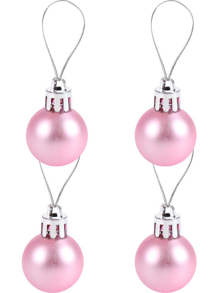 Новогоднее украшение Набор ёлочных шаров "Нежность" 32 шт 3 см, 8 шт 6 см НШ-1506