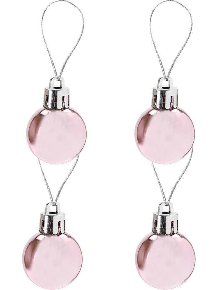 Новогоднее украшение Набор ёлочных шаров "Нежность" 32 шт 3 см, 8 шт 6 см НШ-1506