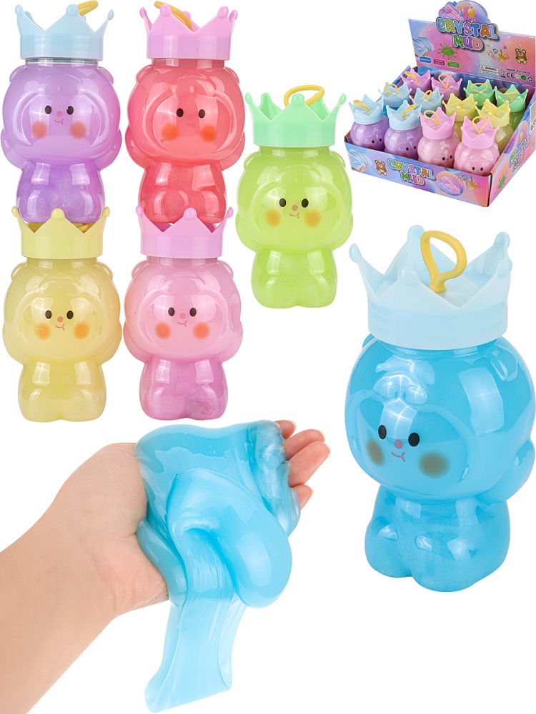 Слайм (12 шт в ш/б, кратно 12,цвет-микс) 220 гр. (арт. JD3767)